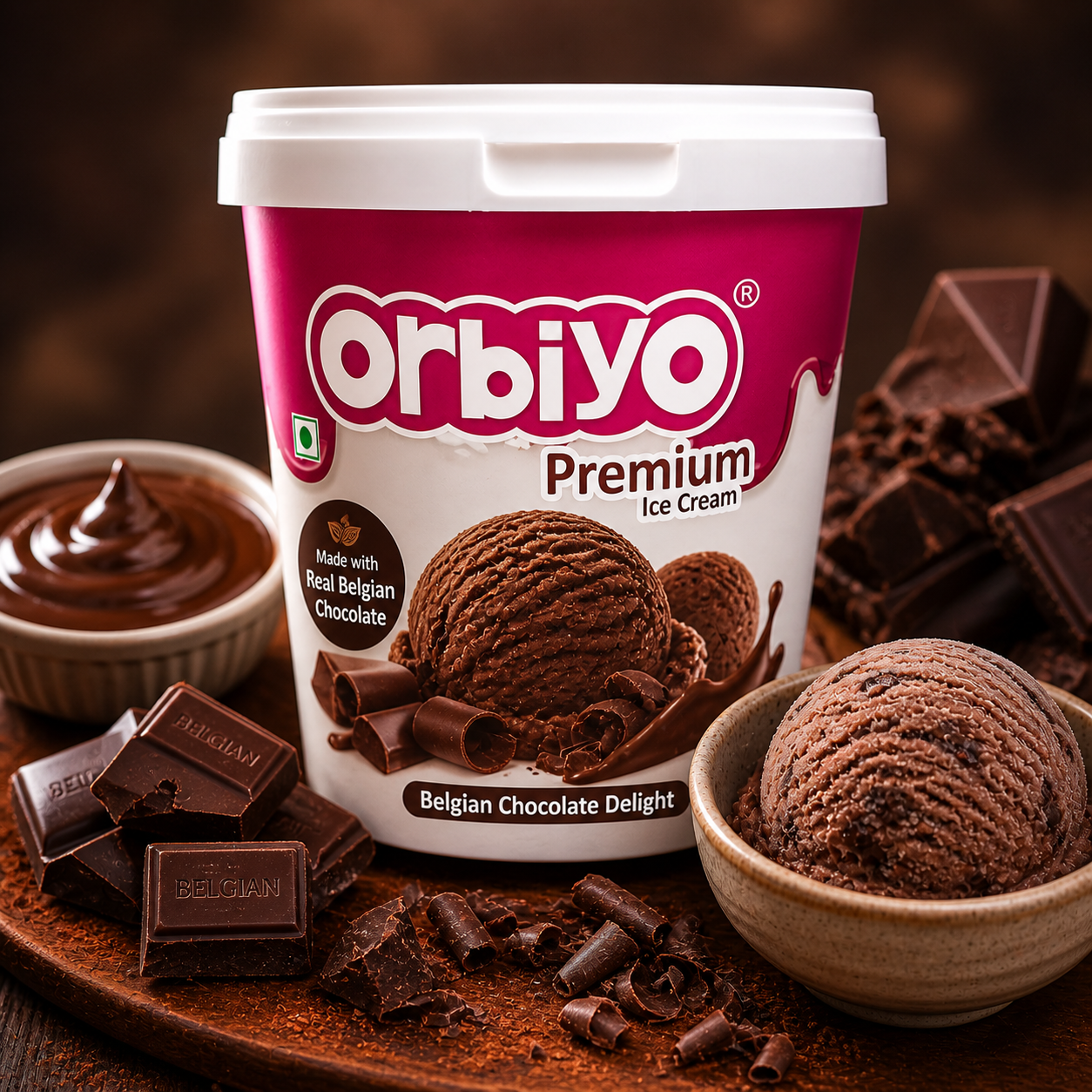 Belgian Chocolate Ice-cream