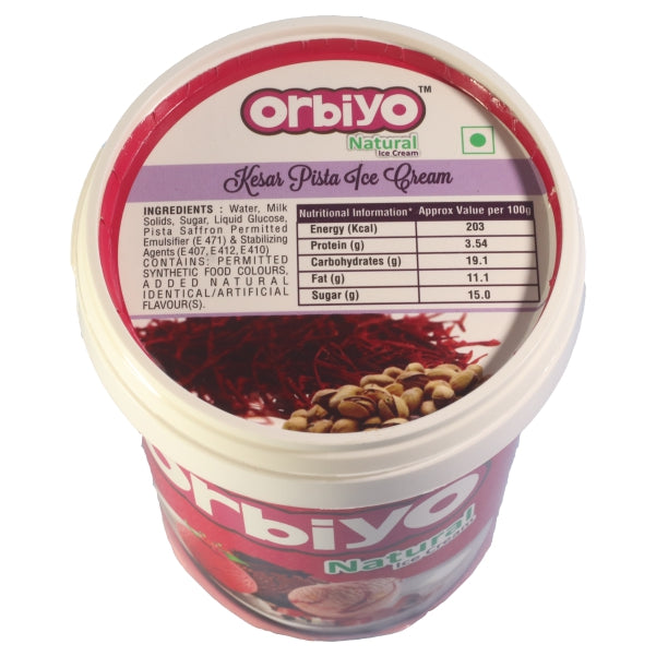Kesar Pista Ice-cream