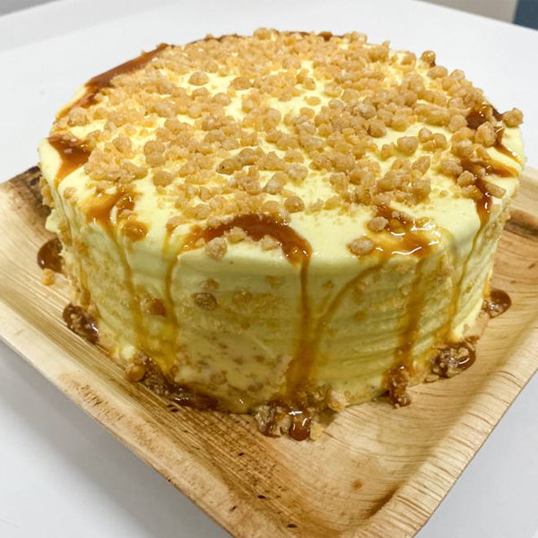 Caramel Scotch Ice Cream Cake