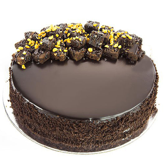 Chocolate Delight Brownie Cake