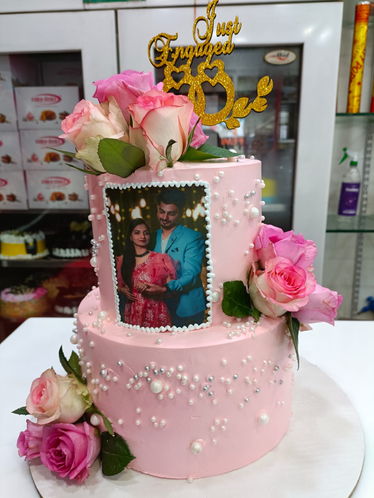 Engagement Cake