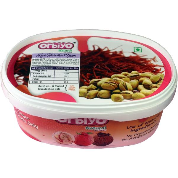 Kesar Pista Ice-cream