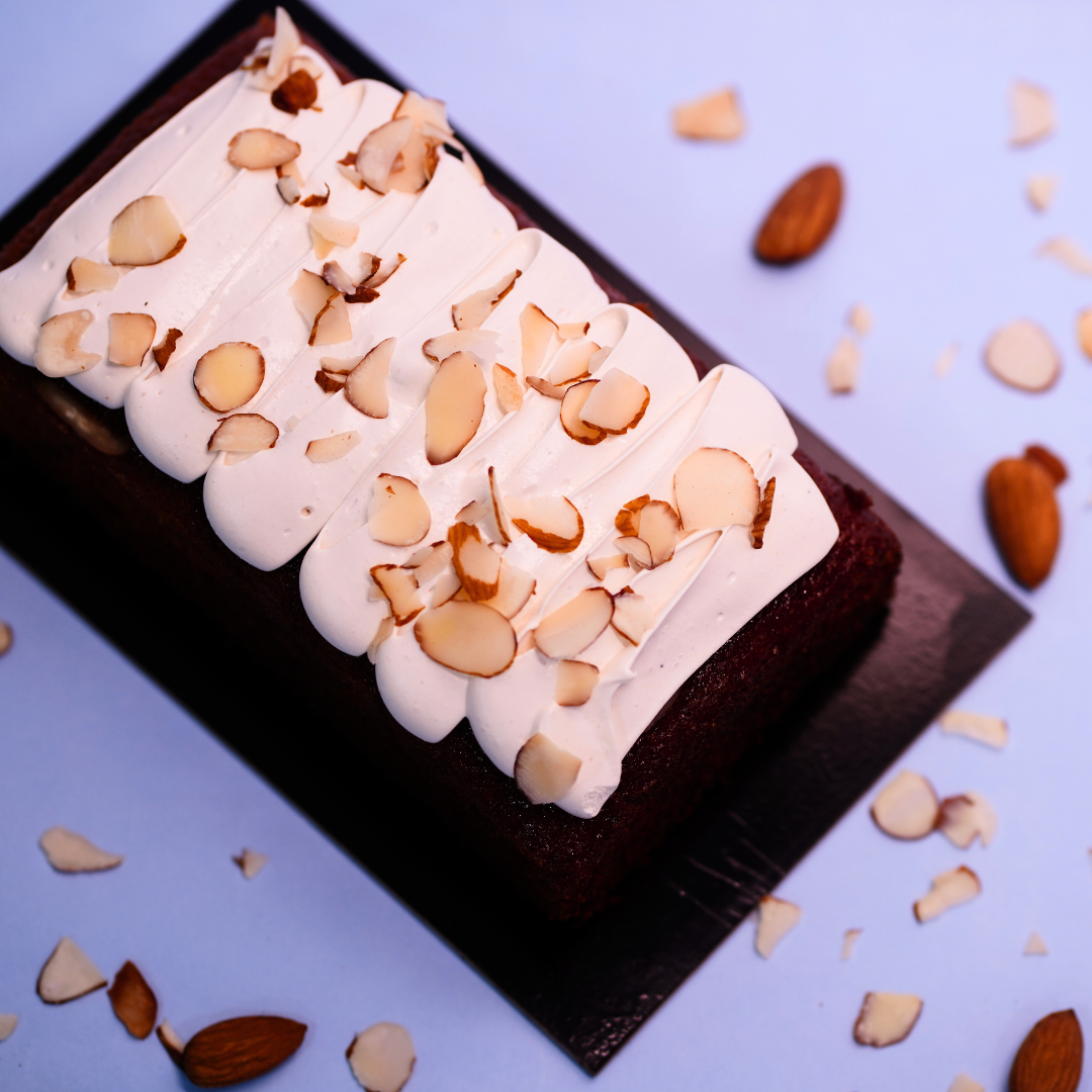 Almond Crush Atta cake