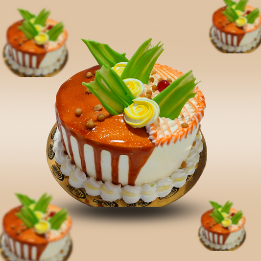 Butter Scotch Nuts Cake