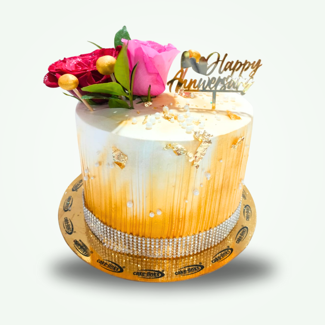 Golden Rose Cake