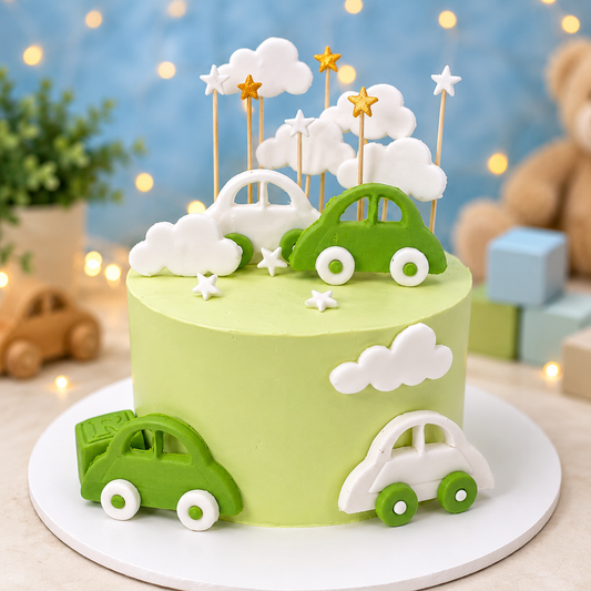 Dreamy decor cake