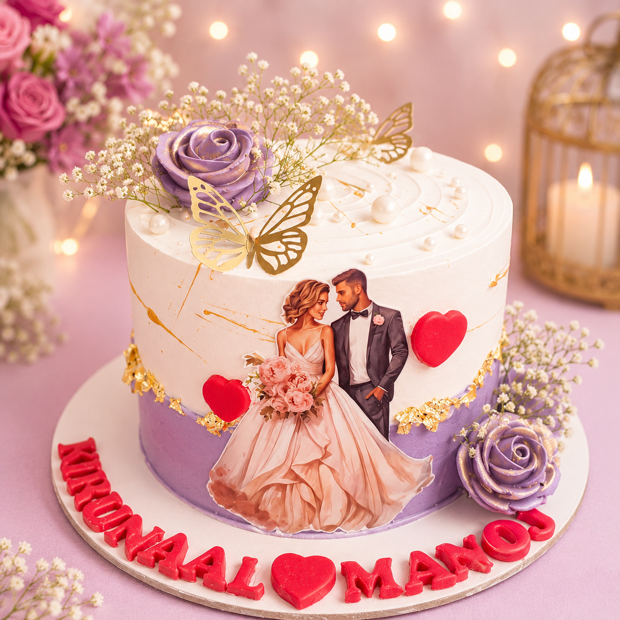 Engagement Cake