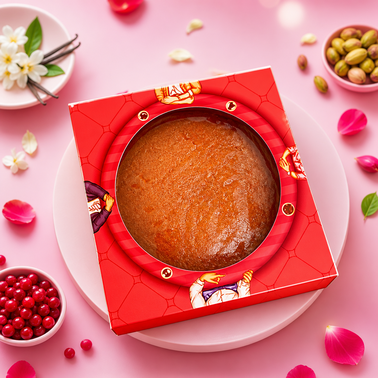 Vanilla Dry Cake