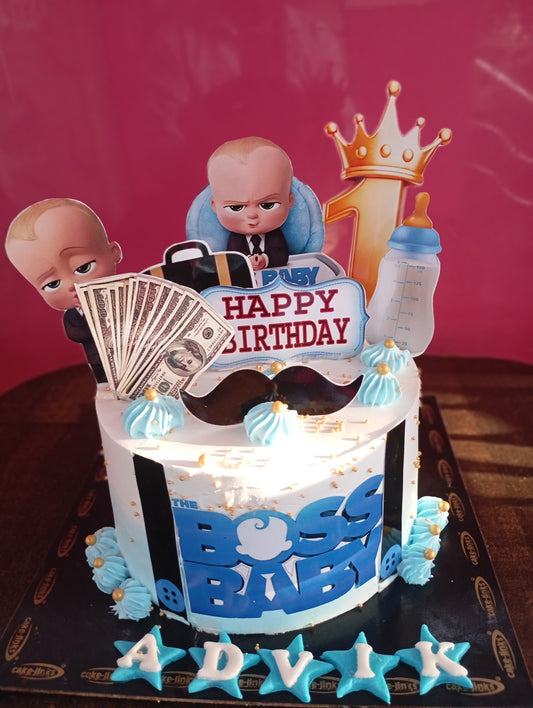 Boss Baby Birthday Cake