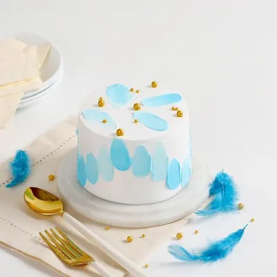 Blue Gold Cake