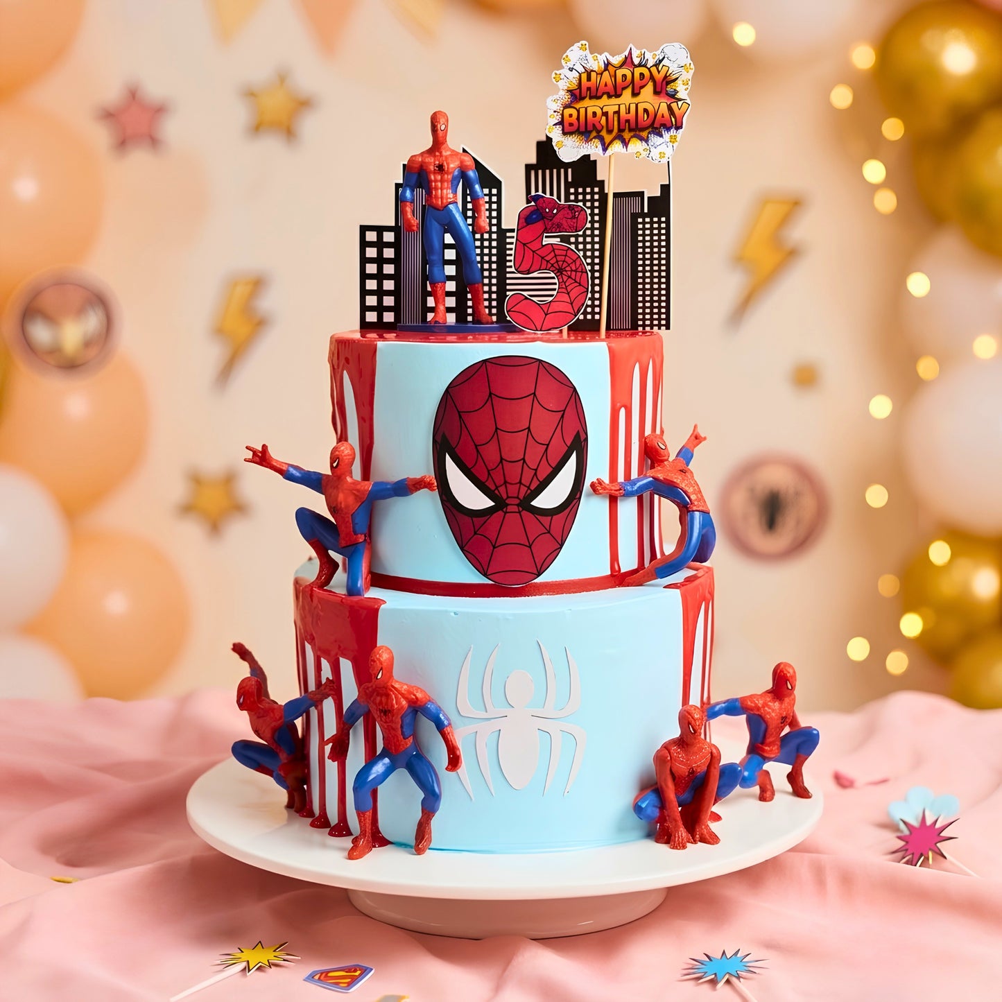 Spiderman Cake