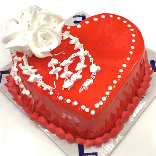 Order this Red Love Cake for your Loved One to make them feel special.