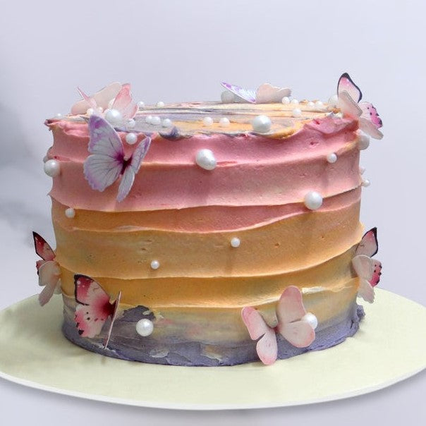 Creamy Butterfly Cake