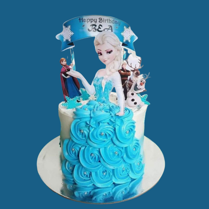 Elsa Anna Cake