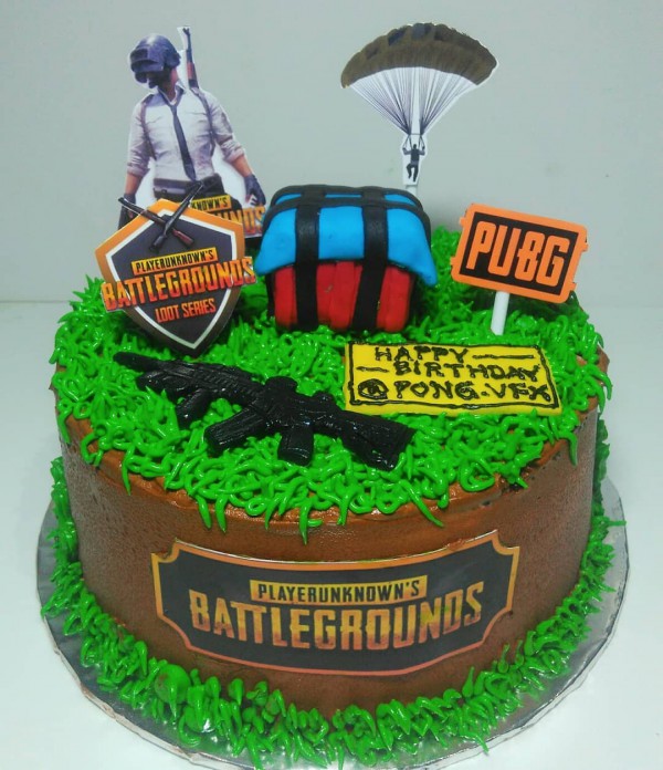 PUBG Theme Cake - Chennai