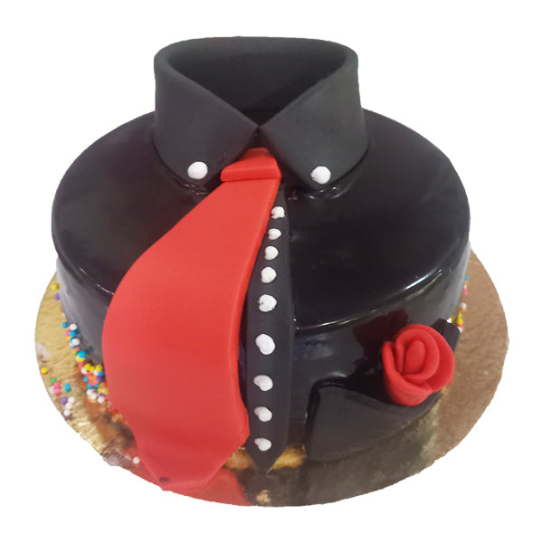 Black Shirt Cake