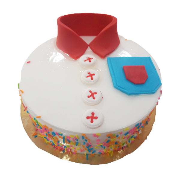 Red Collar Cake