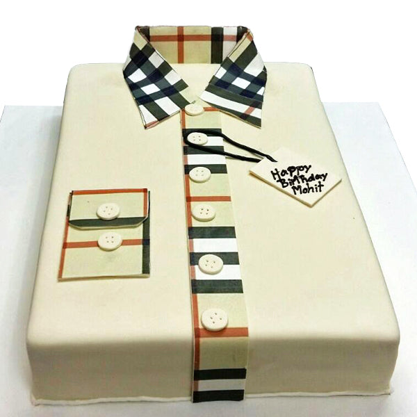 Boy Shirt Cake