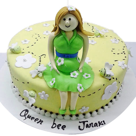 Baby/ Girl Queen Cake