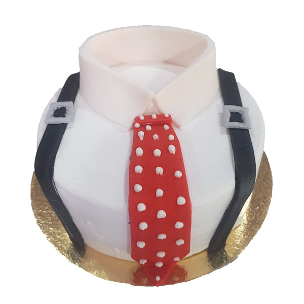 White Shirt Cake