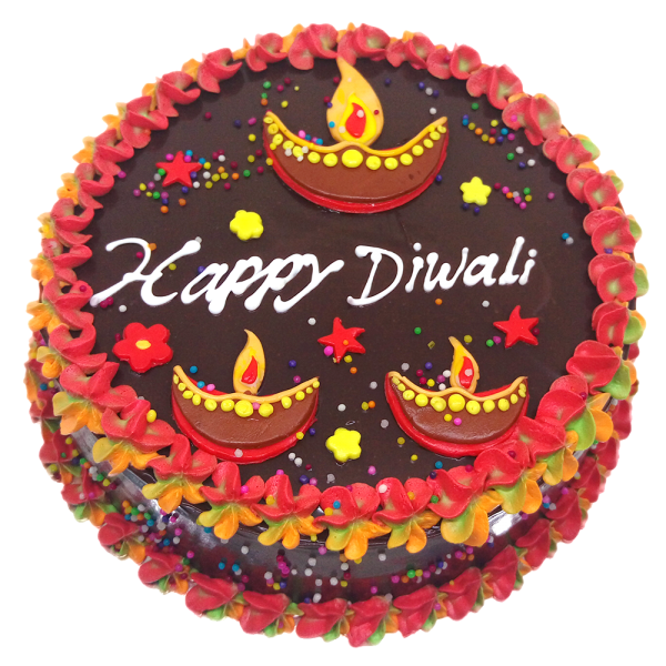 Diwali Chocolate Cake